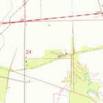 United States Geological Survey Wayside, MS-AR (1970, 24000-Scale) digital map