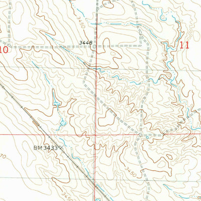 United States Geological Survey Wayside, NE (1980, 24000-Scale) digital map