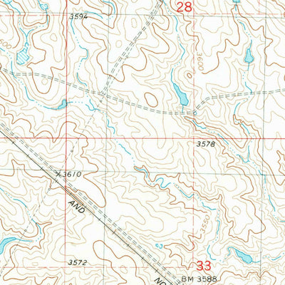 United States Geological Survey Wayside, NE (1980, 24000-Scale) digital map