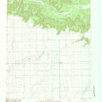 United States Geological Survey Wayside, TX (1984, 24000-Scale) digital map