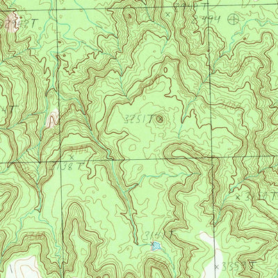 United States Geological Survey Wayside, TX (1984, 24000-Scale) digital map