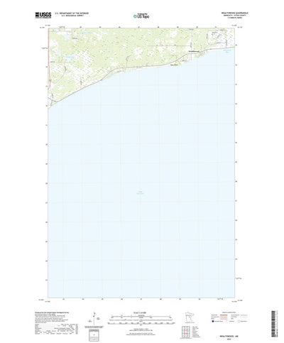 United States Geological Survey Wealthwood, MN (2022, 24000-Scale) digital map