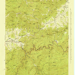 United States Geological Survey Wear Cove, TN (1942, 24000-Scale) digital map