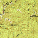United States Geological Survey Wear Cove, TN (1942, 24000-Scale) digital map