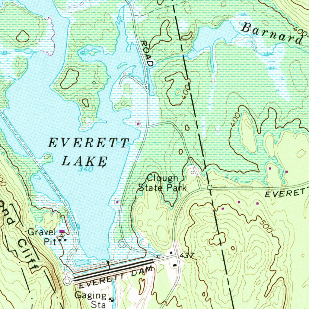 Nh Map In Depth Weare, NH (1967, 24000-Scale) Map by United States Geological Survey ...