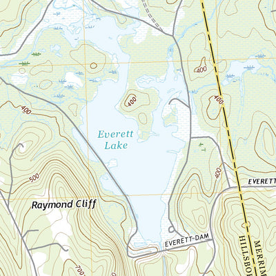 United States Geological Survey Weare, NH (2021, 24000-Scale) digital map