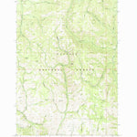 United States Geological Survey Weasel Gulch, ID (1986, 24000-Scale) digital map