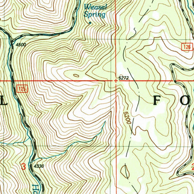 United States Geological Survey Weasel Gulch, ID (2004, 24000-Scale) digital map