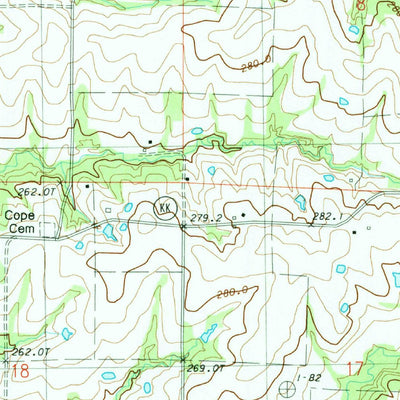 United States Geological Survey Weatherby, MO (1983, 24000-Scale) digital map