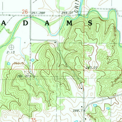 United States Geological Survey Weatherby, MO (1983, 24000-Scale) digital map