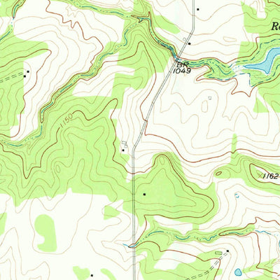 United States Geological Survey Weatherford North, TX (1959, 24000-Scale) digital map