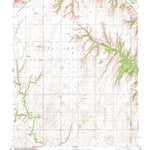 United States Geological Survey Weatherford NW, OK (1985, 24000-Scale) digital map