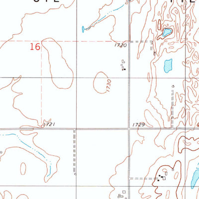 United States Geological Survey Weatherford NW, OK (1985, 24000-Scale) digital map