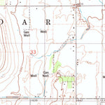 United States Geological Survey Weatherford, OK (1985, 24000-Scale) digital map