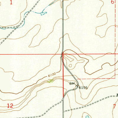 United States Geological Survey Weatherly Lake, NM (1973, 24000-Scale) digital map