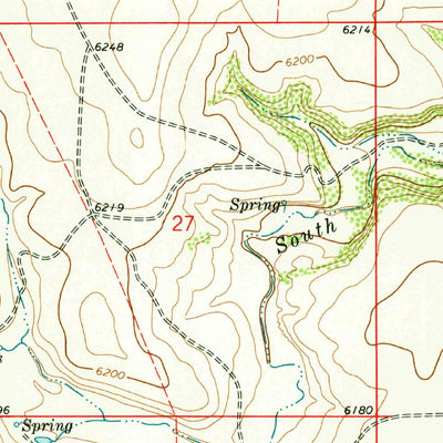 United States Geological Survey Weatherly Lake, NM (1973, 24000-Scale) digital map