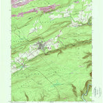 United States Geological Survey Weatherly, PA (1948, 24000-Scale) digital map