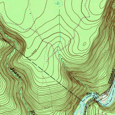 United States Geological Survey Weatherly, PA (1948, 24000-Scale) digital map
