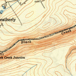 United States Geological Survey Weatherly, PA (1950, 24000-Scale) digital map