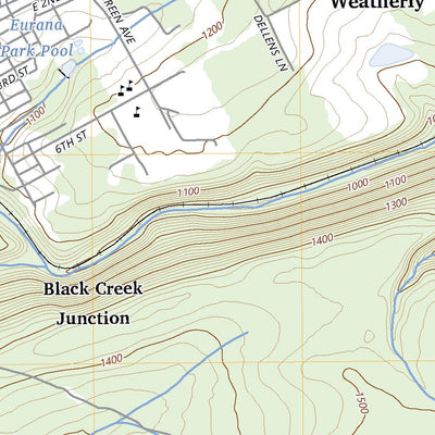 United States Geological Survey Weatherly, PA (2023, 24000-Scale) digital map