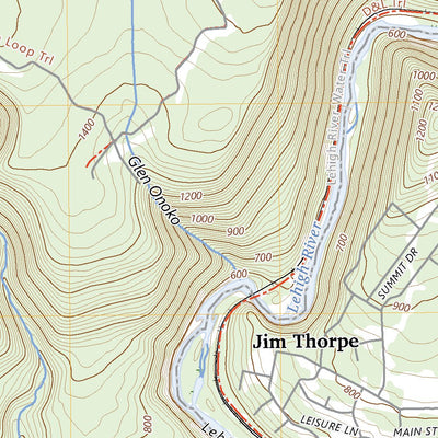 United States Geological Survey Weatherly, PA (2023, 24000-Scale) digital map