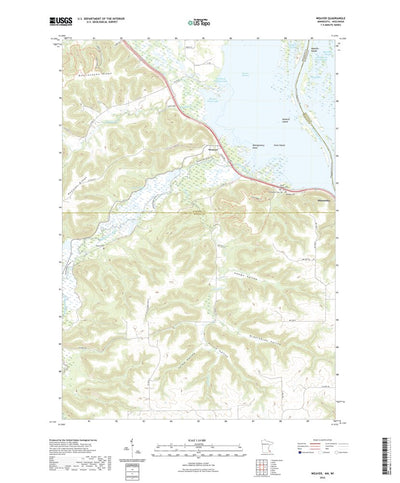 United States Geological Survey Weaver, MN (2022, 24000-Scale) digital map