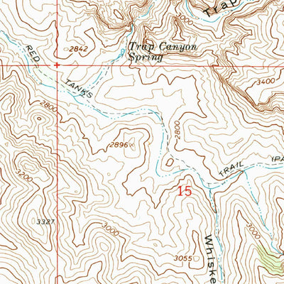 United States Geological Survey Weavers Needle, AZ (1966, 24000-Scale) digital map