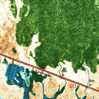 United States Geological Survey Weavers Station, FL (1972, 24000-Scale) digital map