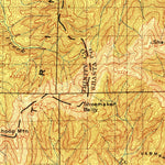 United States Geological Survey Weaverville, CA (1913, 125000-Scale) digital map