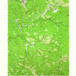United States Geological Survey Weaverville, CA (1950, 62500-Scale) digital map