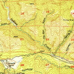 United States Geological Survey Weaverville, CA (1952, 62500-Scale) digital map