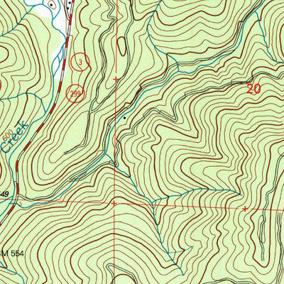 United States Geological Survey Weaverville, CA (1998, 24000-Scale) digital map