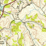 United States Geological Survey Weaverville, NC (1942, 24000-Scale) digital map