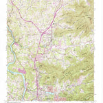 United States Geological Survey Weaverville, NC (1962, 24000-Scale) digital map