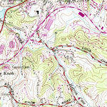 United States Geological Survey Weaverville, NC (1962, 24000-Scale) digital map