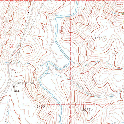 United States Geological Survey Webb Creek, ID (1970, 24000-Scale) digital map