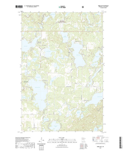 United States Geological Survey Webb Lake, MN (2022, 24000-Scale) digital map