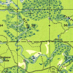 United States Geological Survey Webb Lake, WI (1949, 48000-Scale) digital map
