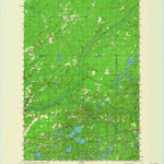 United States Geological Survey Webb Lake, WI (1955, 62500-Scale) digital map