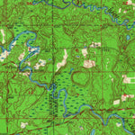 United States Geological Survey Webb Lake, WI (1955, 62500-Scale) digital map