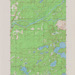 United States Geological Survey Webb Lake, WI (1983, 24000-Scale) digital map