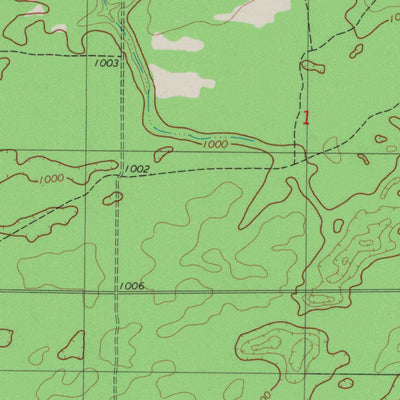 United States Geological Survey Webb Lake, WI (1983, 24000-Scale) digital map