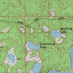 United States Geological Survey Webb Lake, WI (1983, 24000-Scale) digital map