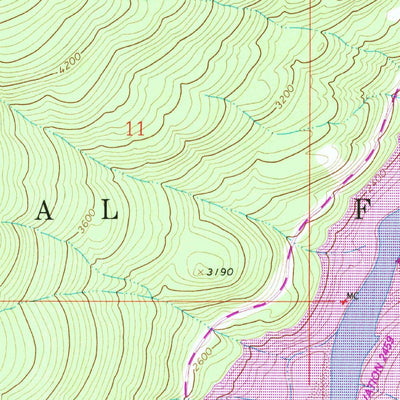 United States Geological Survey Webb Mountain, MT (1963, 24000-Scale) digital map