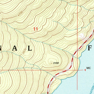 United States Geological Survey Webb Mountain, MT (1997, 24000-Scale) digital map