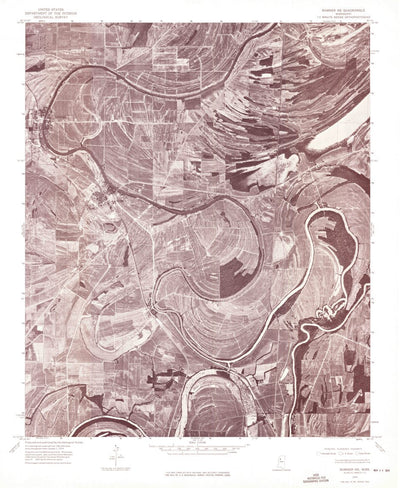 United States Geological Survey Webb, MS (1974, 24000-Scale) digital map