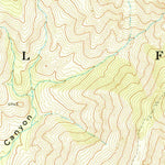 United States Geological Survey Webb Peak, AZ (1972, 24000-Scale) digital map