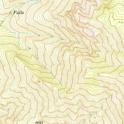 United States Geological Survey Webb Peak, AZ (1972, 24000-Scale) digital map