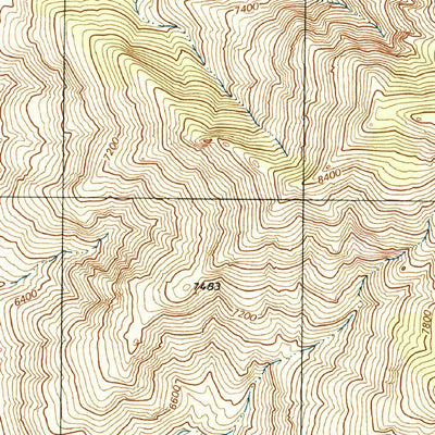 United States Geological Survey Webb Peak, AZ (1996, 24000-Scale) digital map