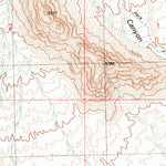 United States Geological Survey Webber Canyon, AZ (1989, 24000-Scale) digital map